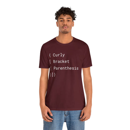 Code Essentials: Curly, Bracket, Parenthesis – The Programmer's Tee