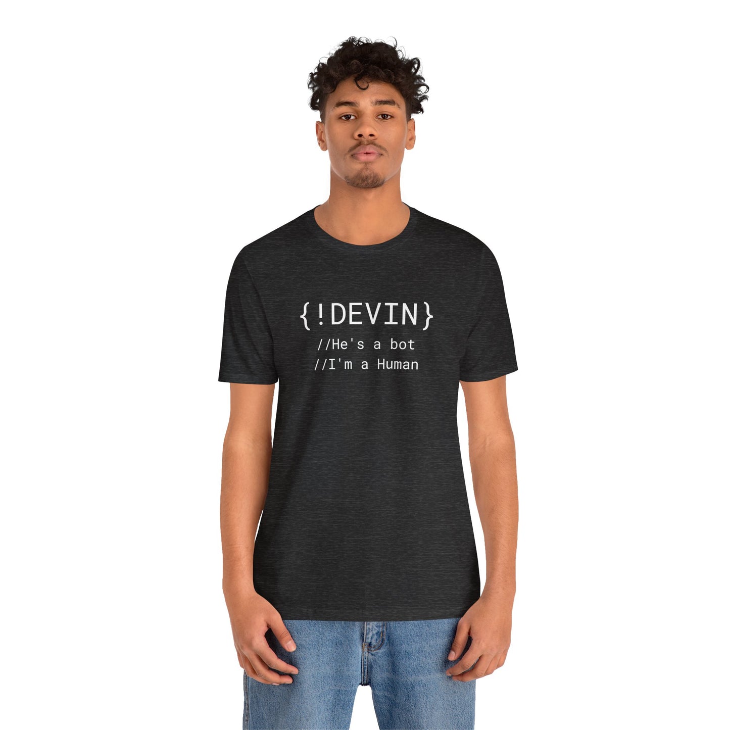 !DEVIN Short Sleeve Tee Shirt