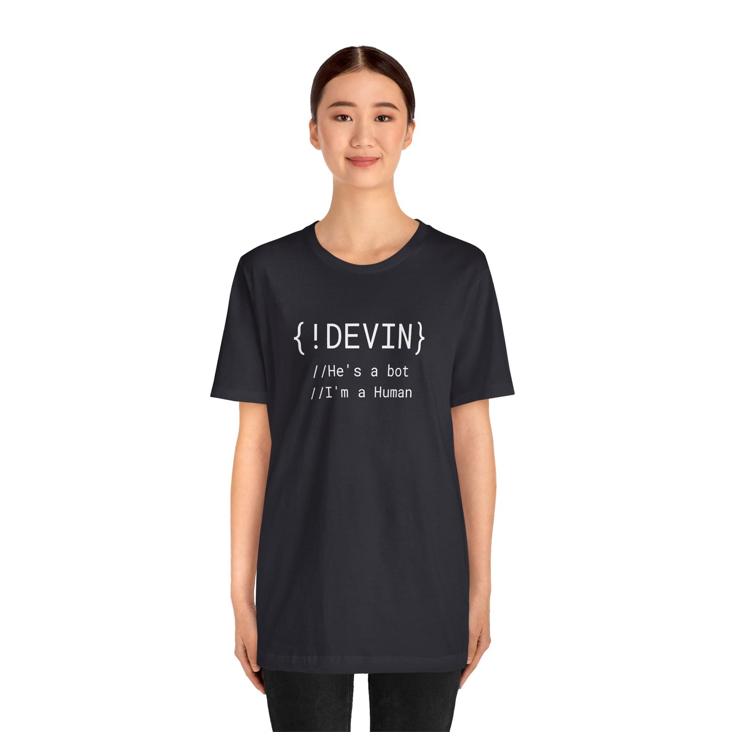 !DEVIN Short Sleeve Tee Shirt