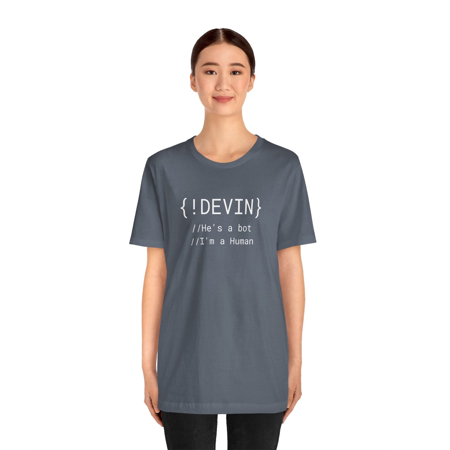 !DEVIN Short Sleeve Tee Shirt