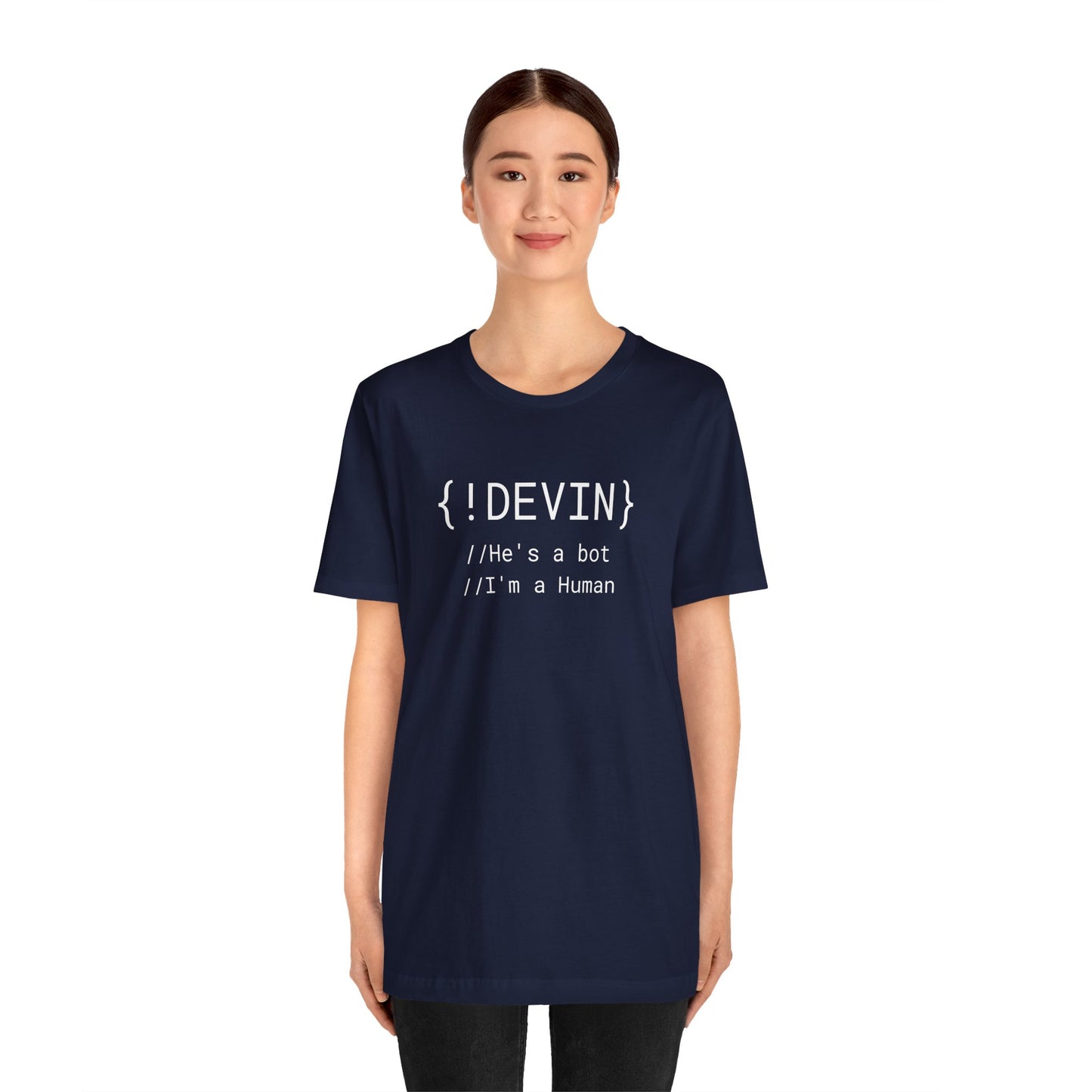 !DEVIN Short Sleeve Tee Shirt