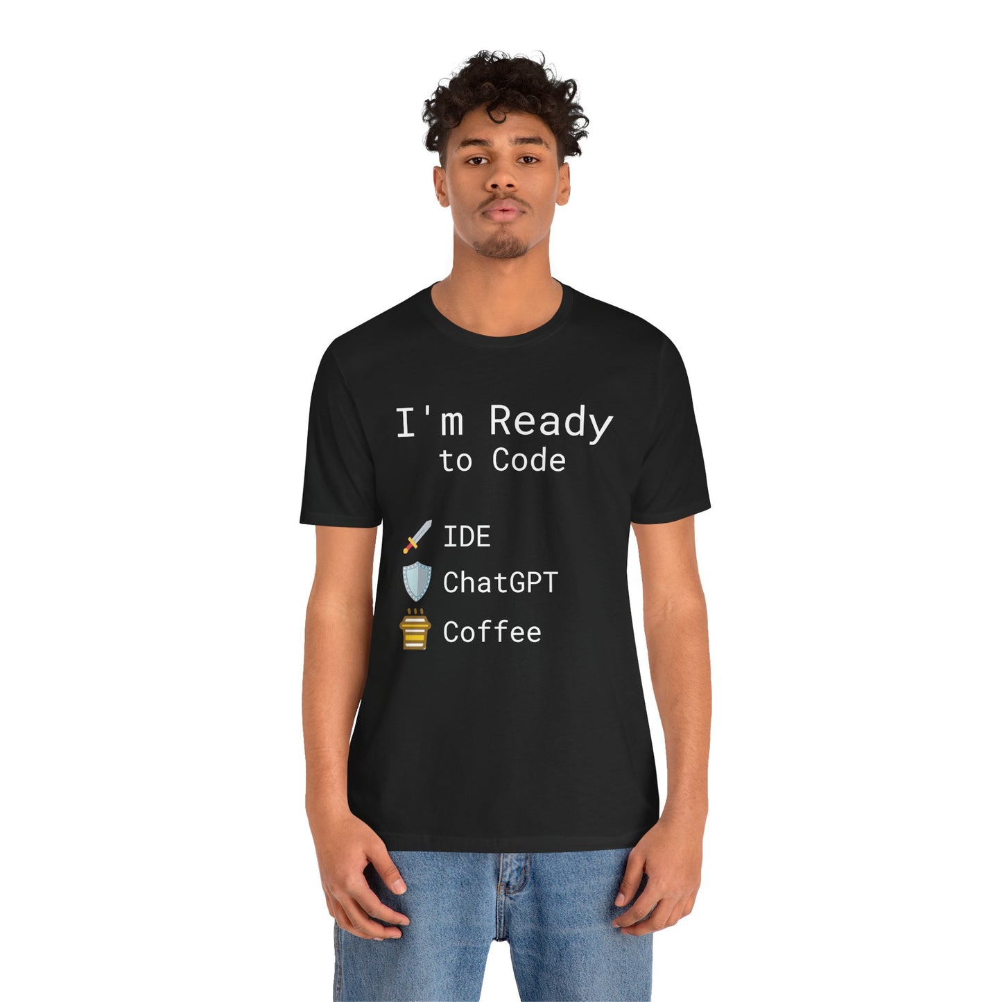 I'm Ready to Code: The Ultimate Programmer's Battle Gear T-Shirt